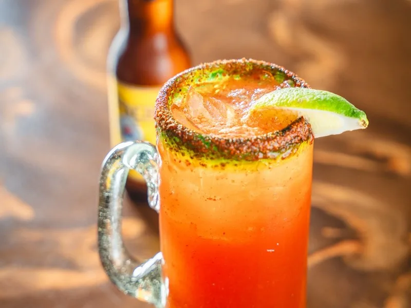 Michelada at El Metate Soddy-Daisy